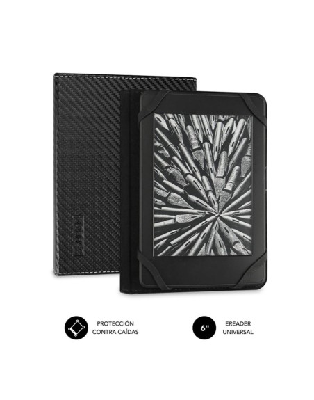 Funda subblim clever ebook case 6 pulgadas negro