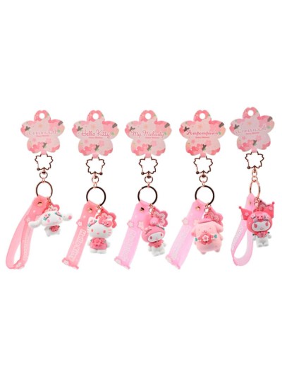 Llavero hello kitty sanrio sakura 1 unidad aleatoria