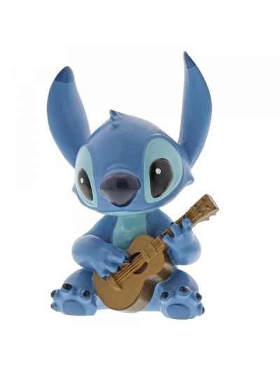 Figura enesco disney lilo & stitch stitch con ukelele