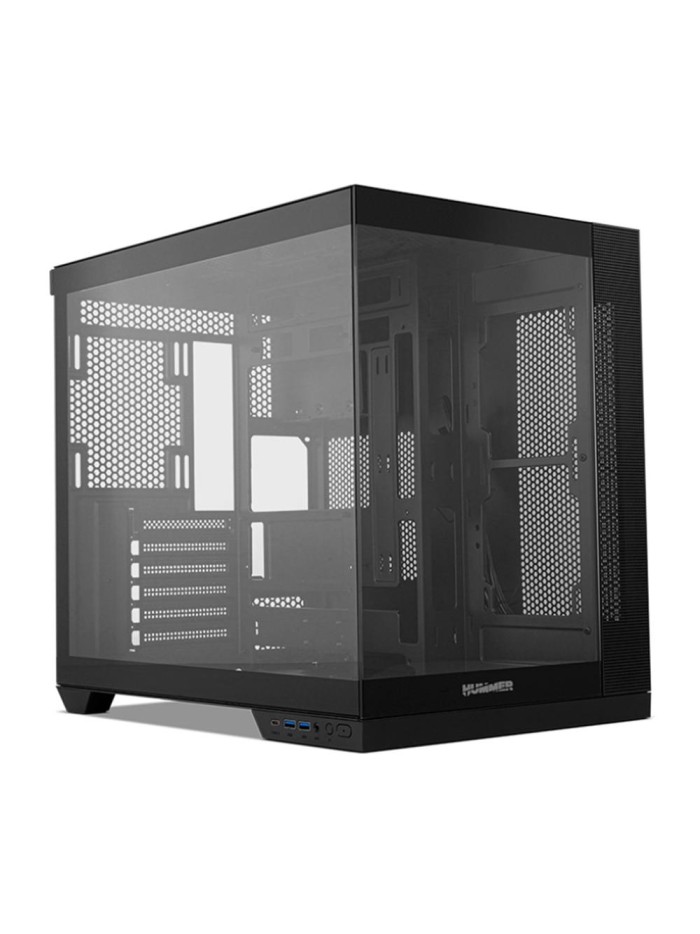 Caja ordenador gaming hummer astra neo atx argb cristal templado negro Caja ordenador gaming hummer astra neo atx argb cristal templado negro