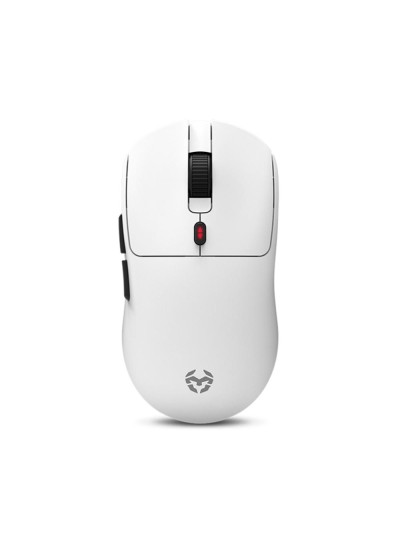 Raton inalambrico gaming krom klever blanco