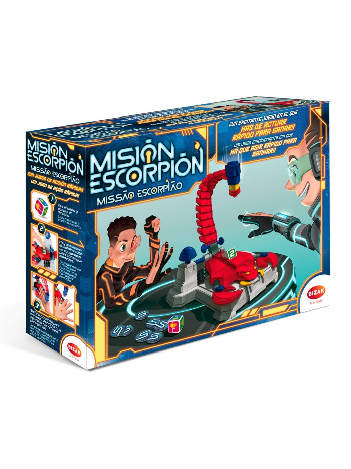 Juego de mesa bizak misión escorpión Juego de mesa bizak misión escorpión