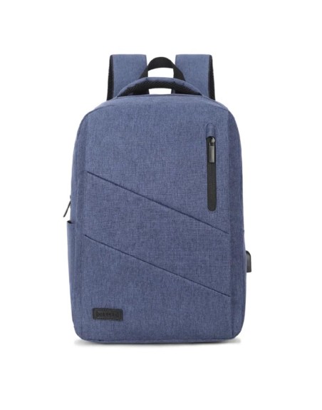 Mochila subblim city backpack para portatil 15.6 pulgadas azul