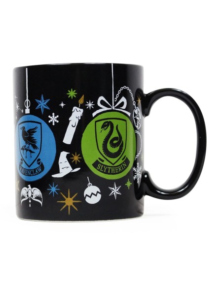 Taza half moon bay harry potter houses baubles 400ml