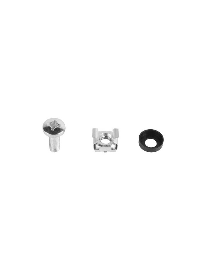 Kit tornillos lanberg 50 piezas para armario rack 19 Kit tornillos lanberg 50 piezas para armario rack 19