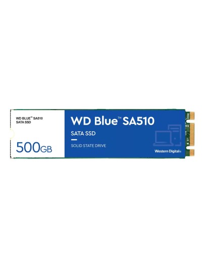 Disco duro interno ssd wd western digital blue wds500g3b0b 500gb m.2 2280 sata3