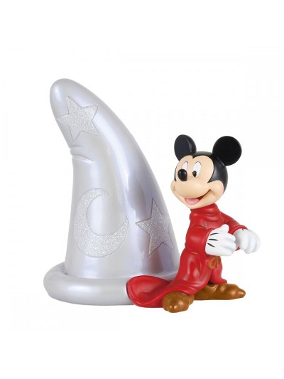 Figura enesco disney 100 aniversario mickey con sombrero