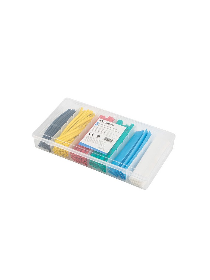 Tubo lanberg termorretractil 100 uds 100mmx15 a 13mm multicolor Tubo lanberg termorretractil 100 uds 100mmx15 a 13mm multicolor
