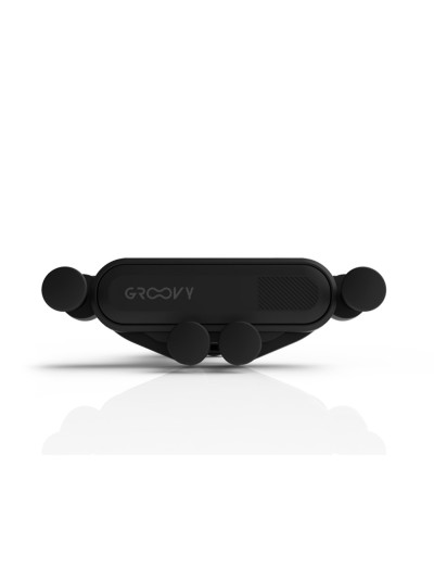 Soporte para movil groovy coche gravity color negro