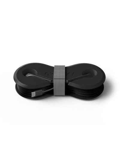 Auriculares groovy con microfono y estuche conector tipo-c color negro