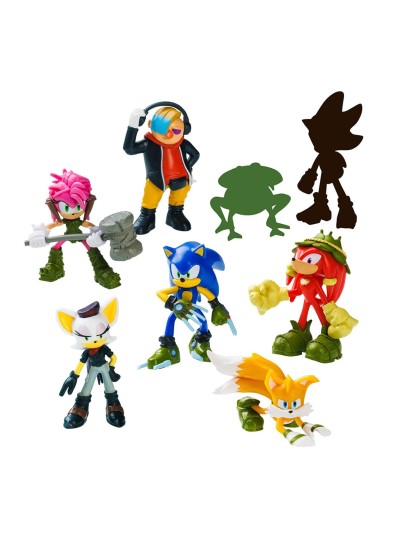 Surtido de figuras pack de 8 sonic