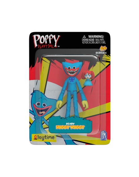 Figura poppy playtime 13cm - huggy wuggy smiling