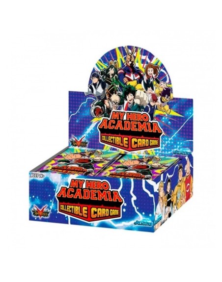 Juego de cartas my hero academia booster box display ola 1 (24 unidades) inglés