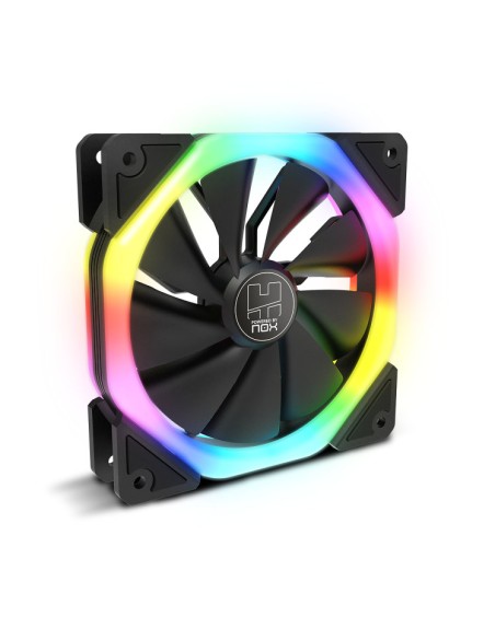 Ventilador caja nox hummer s - fan 1200mm dual ring argb