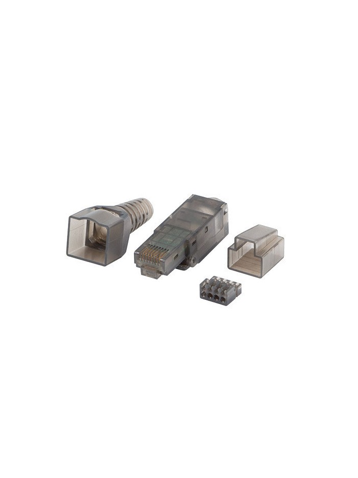 Conector lanberg rj45 cat 6a utp plug 8p8c tool - less Conector lanberg rj45 cat 6a utp plug 8p8c tool - less
