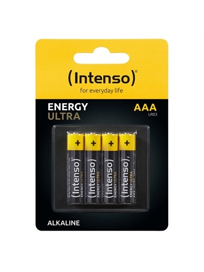Pack de pilas alcalinas intenso energy ultra aaa lr03 4 unidades
