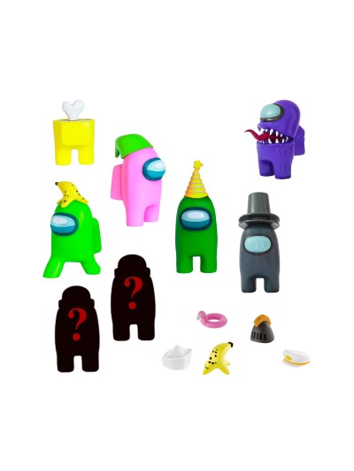Figuras bizak among as s2 caja deluxe pack 8