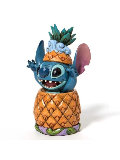 Figura enesco lilo & stitch - stitch piña