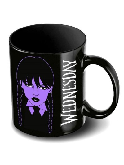 Taza karactermania miercoles addams