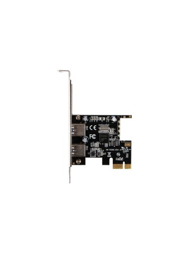 Tarjeta pci lanberg express 2x usb 3.1 gen1 hembra low profile bracket