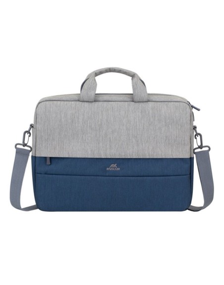 Maletin rivacase 7532 prater para portatil 15.6 pulgadas gris - azul