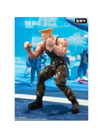 Figura tamashii nations street fighter sh figuarts guile outfit 2 ver. 16cm