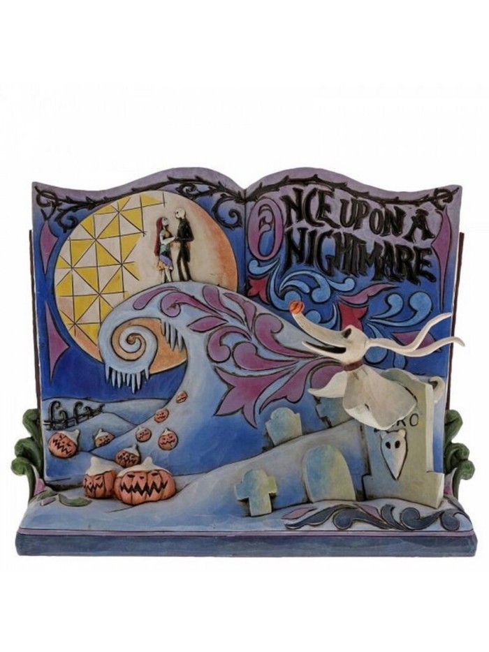 Figura decorativa enesco disney pesadilla antes de navidad libro de cuentos Figura decorativa enesco disney pesadilla antes de navidad libro de cuentos