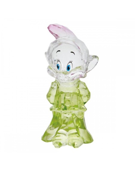 Figura enesco disney cristal blancanieves enanito dopey tontín