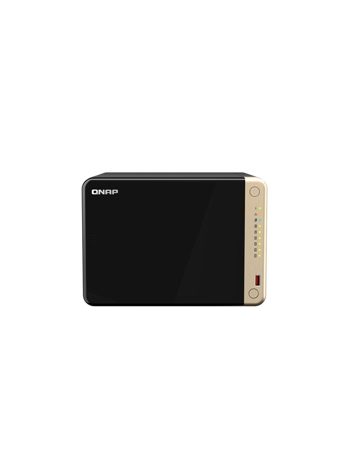 Servidor nas qnap ts - 664 - 8g nas 6xhdd - bay 2x2.5gbe 4xusb Servidor nas qnap ts - 664 - 8g nas 6xhdd - bay 2x2.5gbe 4xusb