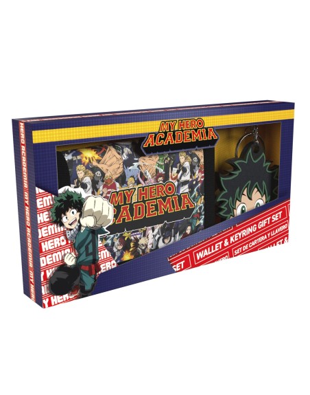 Monedero cyp brands my hero academia deku incluye llavero