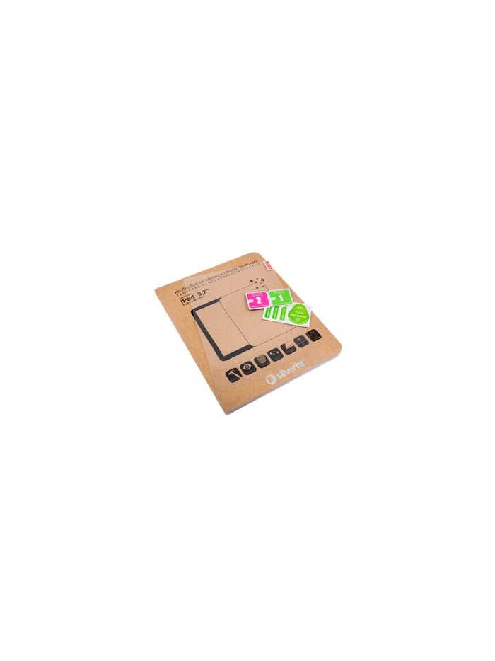 Protector de pantalla silver ht para apple ipad air 1 y 2 cristal templado Protector de pantalla silver ht para apple ipad air 1 y 2 cristal templado