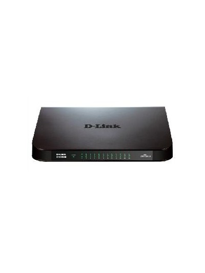 Switch 24 puertos 10 - 100 - 1000 go - sw - 24g d - link
