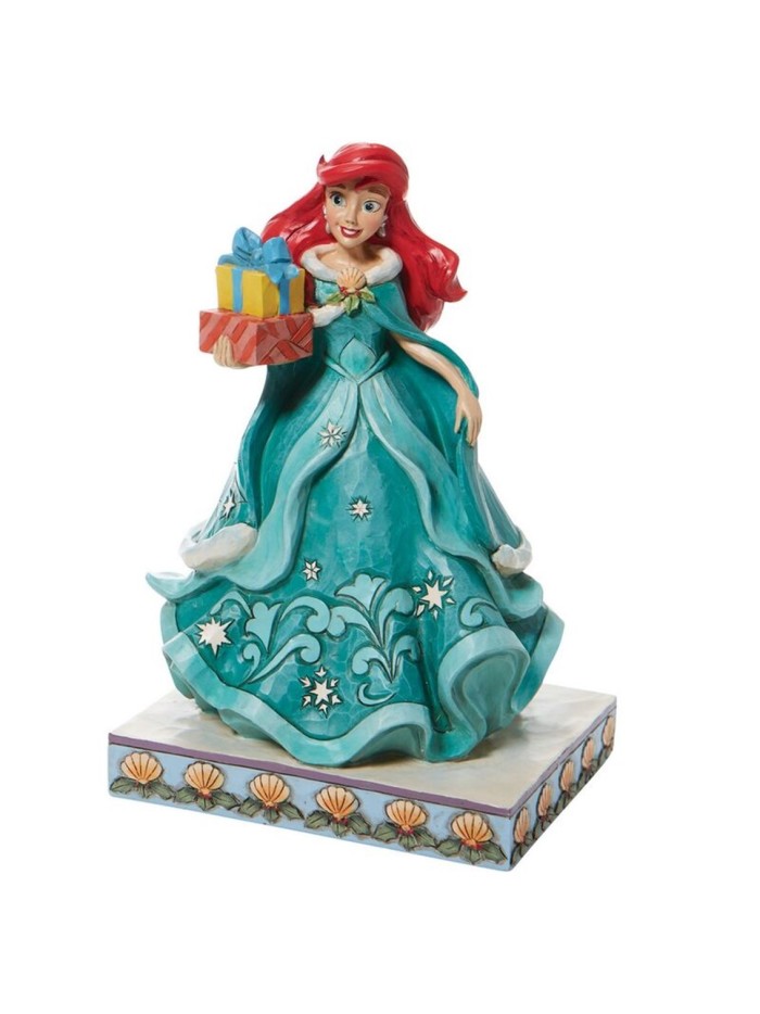 Figura enesco disney la sirenita ariel con regalos Figura enesco disney la sirenita ariel con regalos