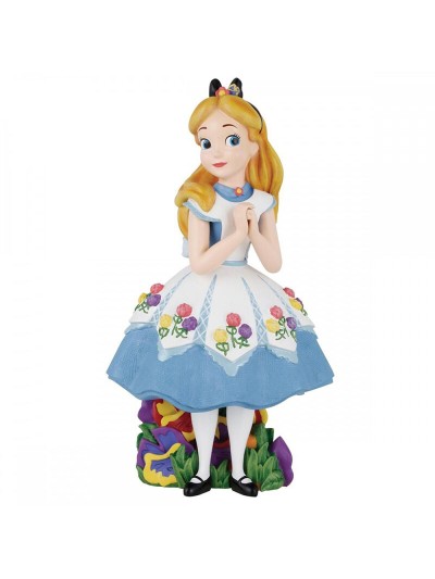Figura decorativa enesco disney alicia floreada