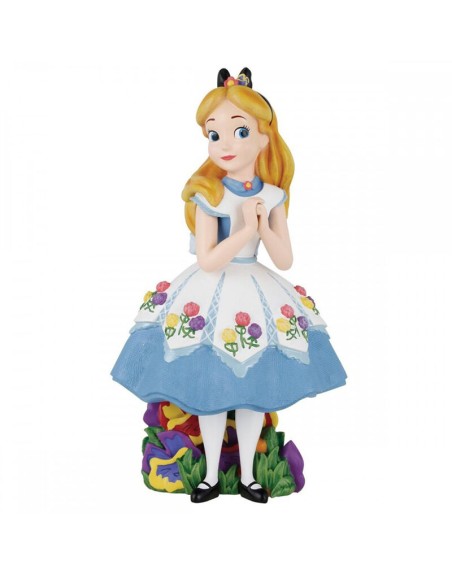 Figura decorativa enesco disney alicia floreada
