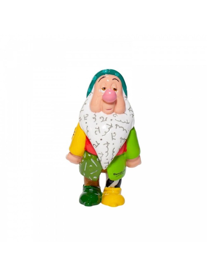 Figura enesco disney blancanieves enanito dormilón estilo britto Figura enesco disney blancanieves enanito dormilón estilo britto