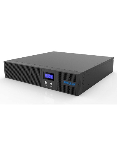 Sai ups phasak 2160va interactivo - 4 schuko - reg. autom. de tension - lcd
