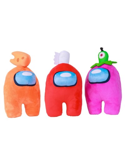 Peluche bizak among us 25 - 30cms 1 unidad aleatoria