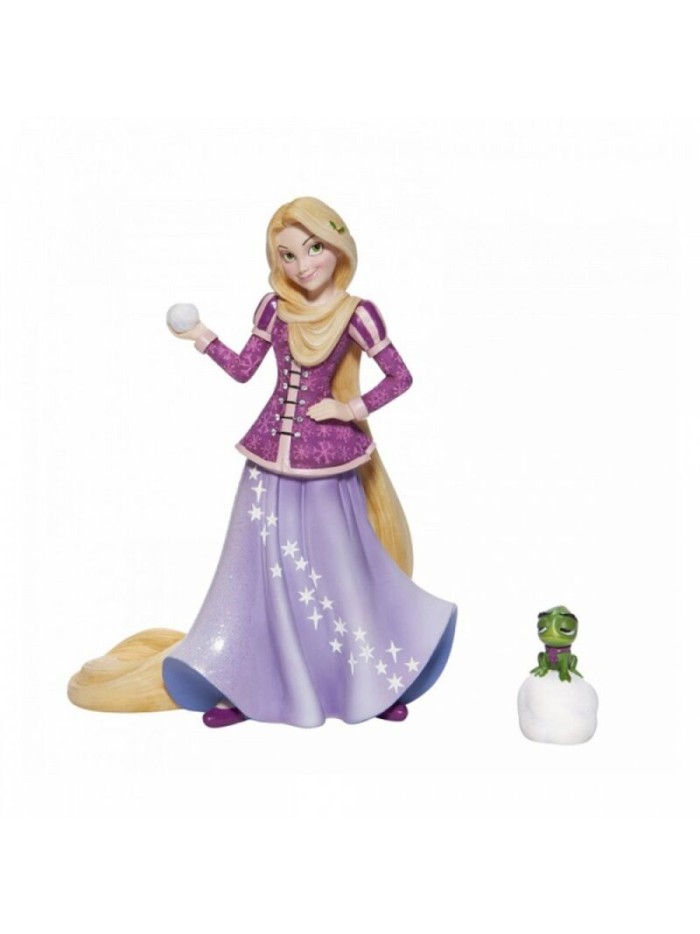 Figura enesco disney enredados rapunzel y pascal edicion navideña Figura enesco disney enredados rapunzel y pascal edicion navideña