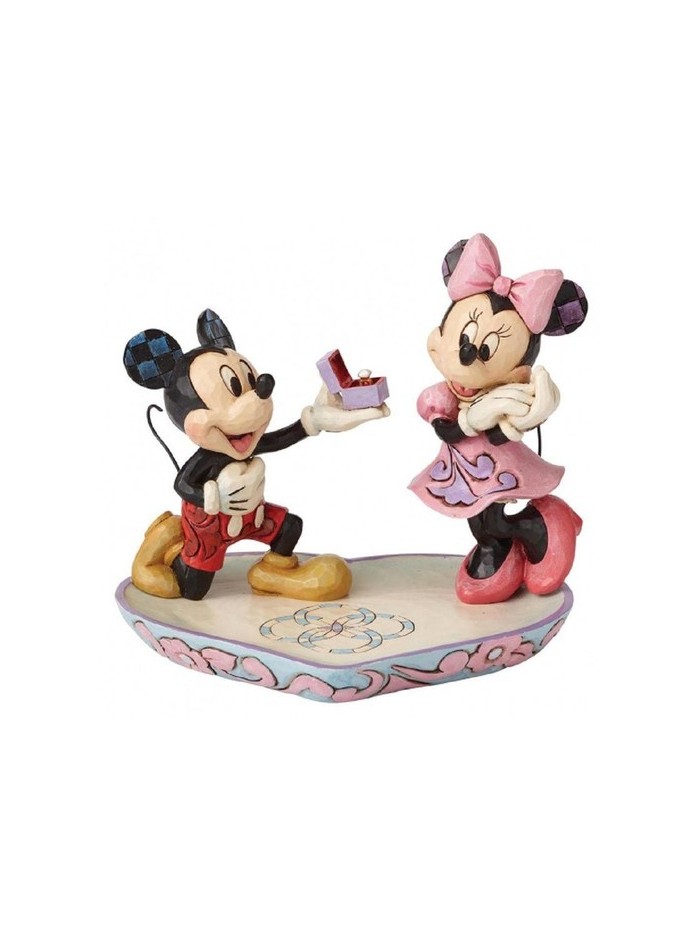 Figura enesco disney tradiciones mickey & minnie pedida de mano Figura enesco disney tradiciones mickey & minnie pedida de mano