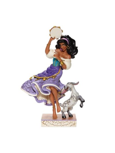 Figura enesco disney el jorobado de notre dame esmeralda & djali