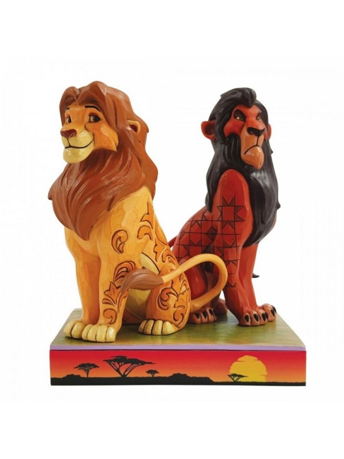 Figura enesco disney el rey leon simba y scar Figura enesco disney el rey leon simba y scar
