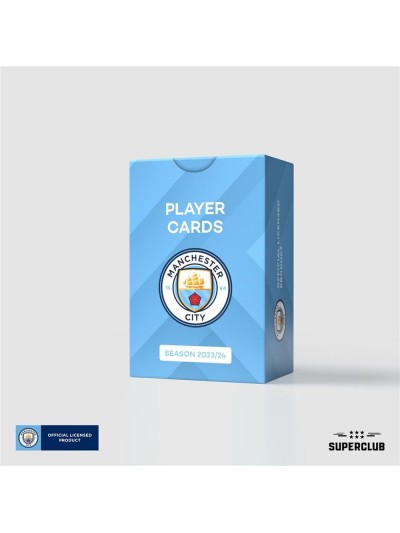 Juego de mesa superclub manchester city player cards 2023 - 24 ingles
