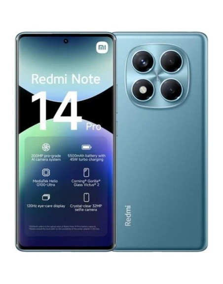 Movil xiaomi redmi note 14 pro 8 - 256gb azul