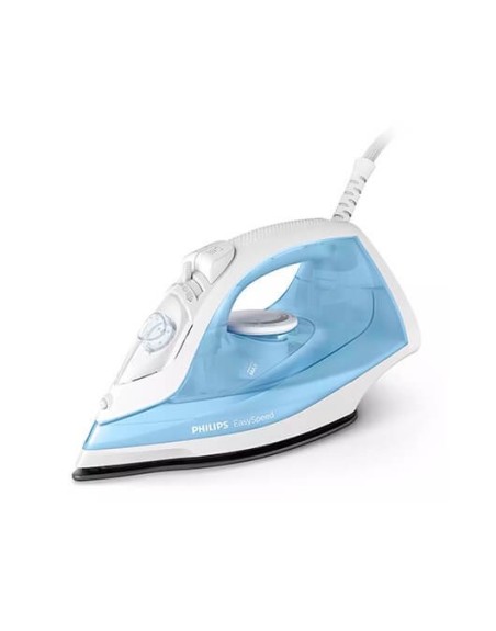 Plancha de vapor philips easyspeed azul claro - blanco 2000w - vapor continuo - antiadherente - dep 220ml - antical