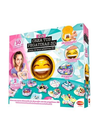Crea tus pegatinas 3d
