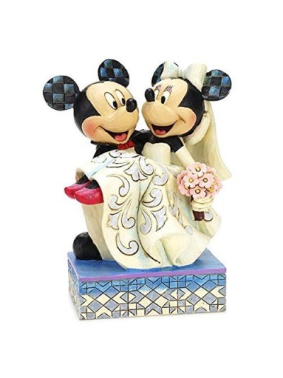 Figura enesco disney mickey & minnie boda