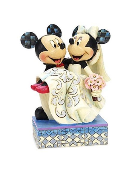 Figura enesco disney mickey & minnie boda