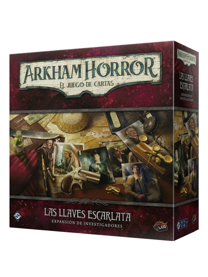 Juego de mesa arkham horror: las llaves escarlata exp investigadores pegi 14 Juego de mesa arkham horror: las llaves escarlata exp investigadores pegi 14
