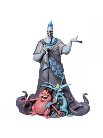 Figura enesco disney hercules hades con miedo y panico